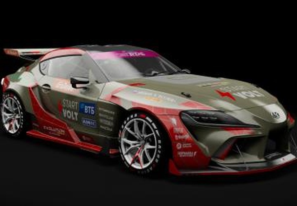 Toyota Supra HGK Eurofighterверсия 1 для Assetto Corsa