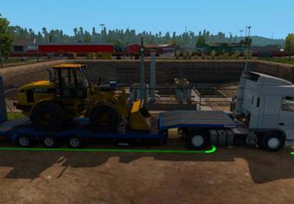 Прицеп-платформа «Schwarzmüller» в собственностьv1.0 для Euro Truck Simulator 2 (v1.34.x, 1.35.x)