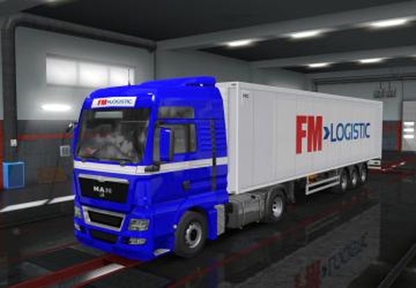 Скины FM Logisticверсия 1.0 для Euro Truck Simulator 2 (v1.32.x, - 1.34.x)