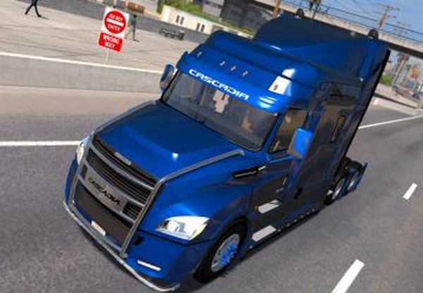 Freightliner Cascadia 2018 – Ultrabald Editv1.6.1 для Euro Truck Simulator 2 (v1.32.x, - 1.34.x)