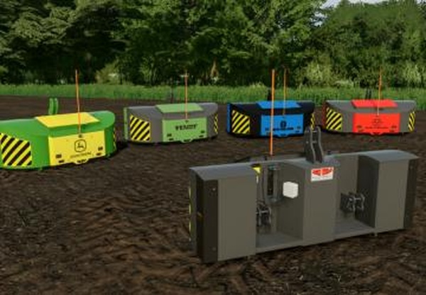 Agriweld 1500kg Front Weightверсия 1.0.0.0 для Farming Simulator 2022