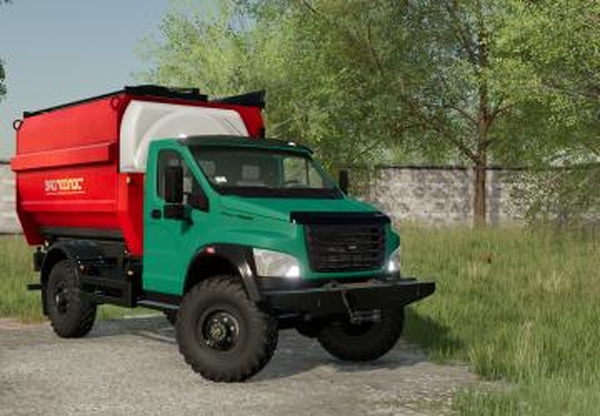 ГАЗон NEXT Кормосмесительверсия 1.0.0.0 для Farming Simulator 2022 (v1.8x)