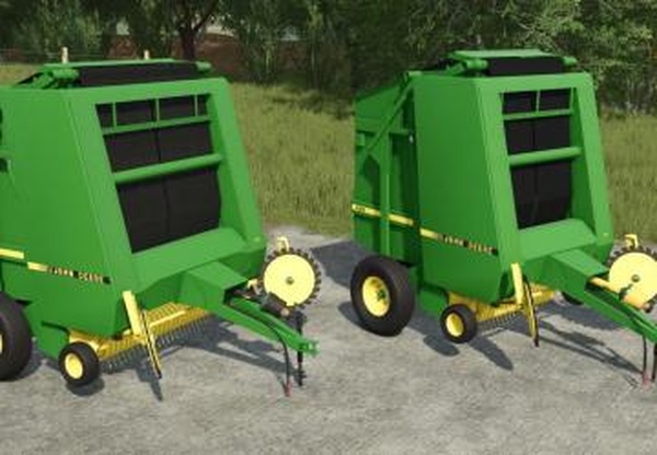 John Deere 435 / 535версия 1.0.0.0 для Farming Simulator 2025