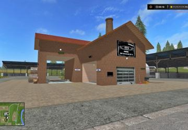 Fabrik Whiskyверсия 1.0 для Farming Simulator 2019 (v1.5.1.0)