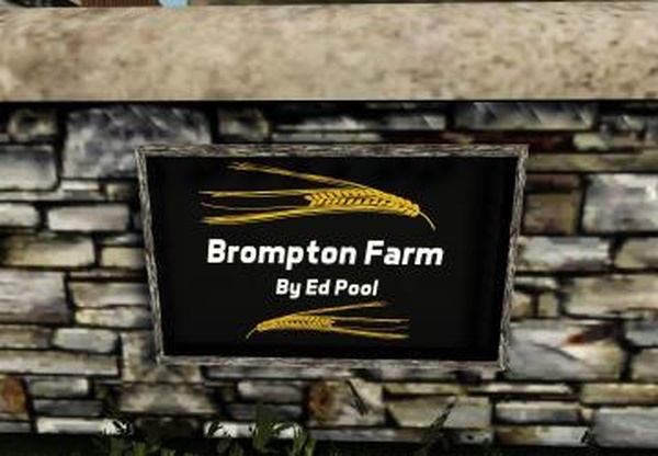 Brompton Farmверсия 1.0 для Farming Simulator 2019 (v1.5.1.0)