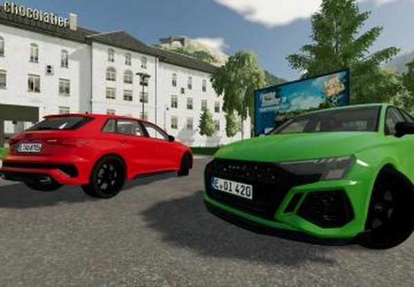 Audi RS3 2022 Sportbackверсия Beta для Farming Simulator 2022