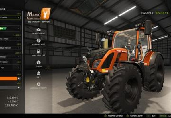 Fendt Vario 500 Hirschfeld Editionверсия 1.0.0.1 для Farming Simulator 2025