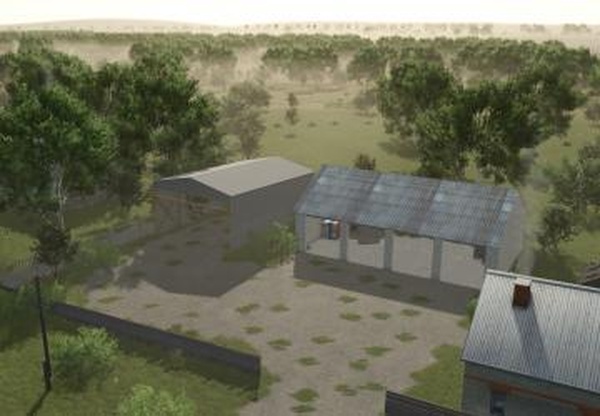 Село «Кумово»версия 1.0.0.0 для Farming Simulator 2025