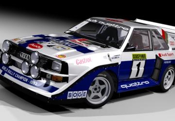 Audi Sport Quattro S1 Evo2 Gr.Bверсия 1.2 LF/R-GT Mods/ Raul для Assetto Corsa