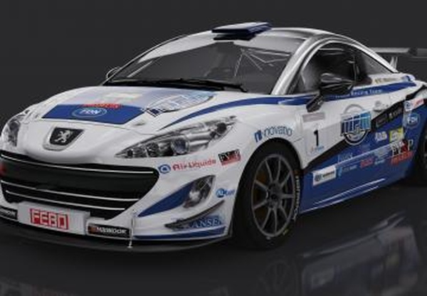 Peugeot 308 RCZ RACING CUPверсия 1.0 для Assetto Corsa