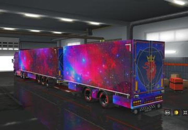 Skin Trailer_Scania R SPACE SKINверсия 2.0 для Euro Truck Simulator 2