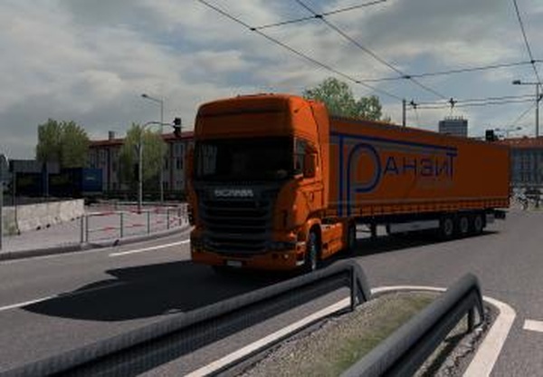 Скин СП Транзит ООО для Scania R 2009версия 1.0 для Euro Truck Simulator 2 (v1.33.x, 1.34.x)