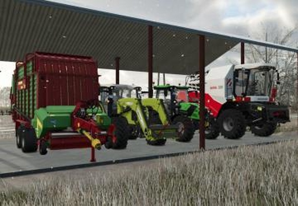 Self Made Machinery Shedверсия 1.0.0.0 для Farming Simulator 2025