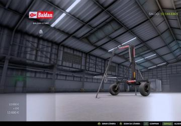 BALDAN GTPROверсия BETA для Farming Simulator 2025