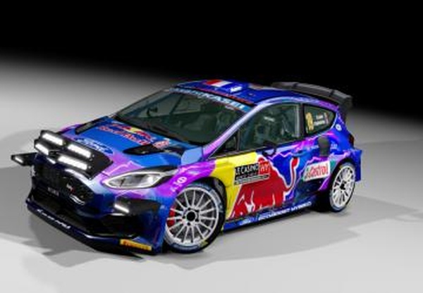 Ford Fiesta MK8 Rally2 Evo ’23версия 1.7 для Assetto Corsa