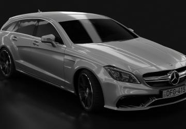 Mercedes-Benz CLS63S AMG Shooting Brake X218v1 для Assetto Corsa