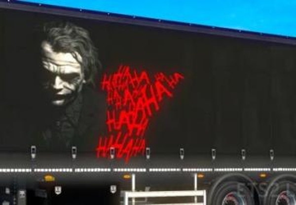Joker skinверсия 1.0 для Euro Truck Simulator 2 (v1.34.x)