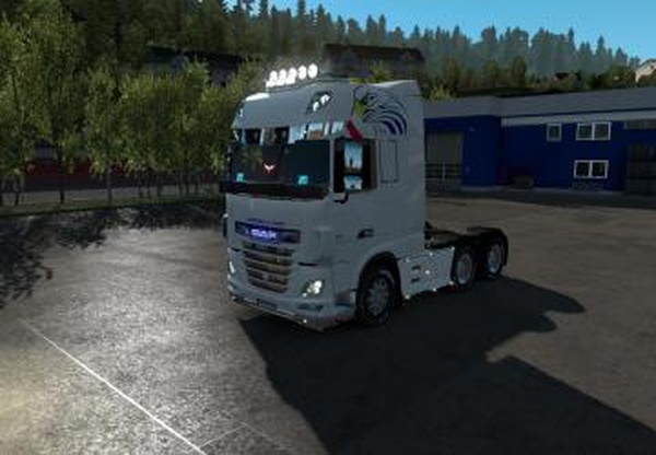 Скин Орёл для DAF Euro 6версия 1.0 для Euro Truck Simulator 2 (v1.32.x, - 1.34.x)