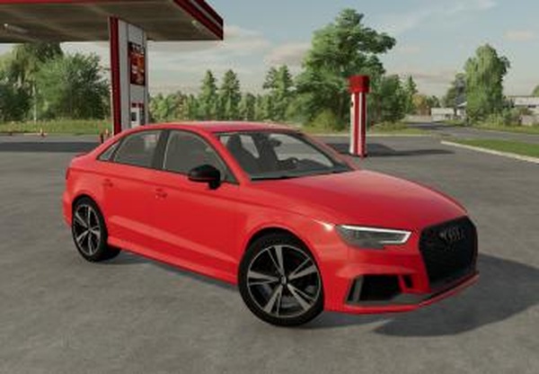 Audi RS3 2020версия 1.0.0.0 для Farming Simulator 2022 (v1.8x)