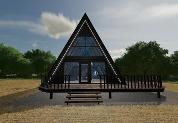 A Frame Cabin Farmhouseверсия 1.0.0.0 для Farming Simulator 2022 (v1.8x)
