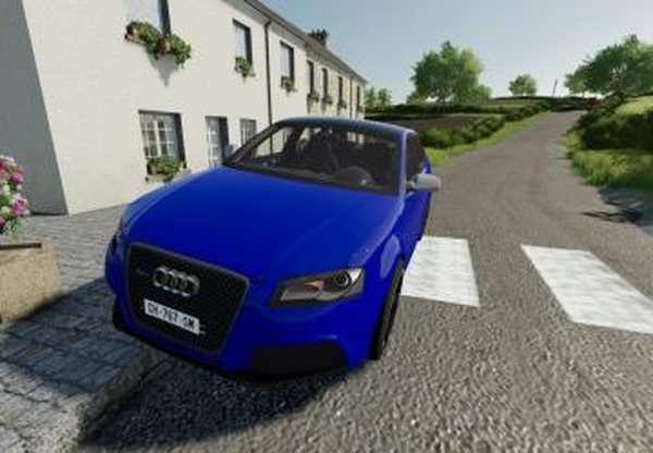 Audi RS3 Sportback 2008версия 2.0.0.0 для Farming Simulator 2022