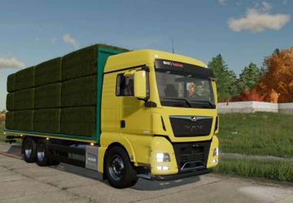 MAN TGX 26.640 Straw Baleверсия 1.0.0.0 для Farming Simulator 2022 (v1.8x)