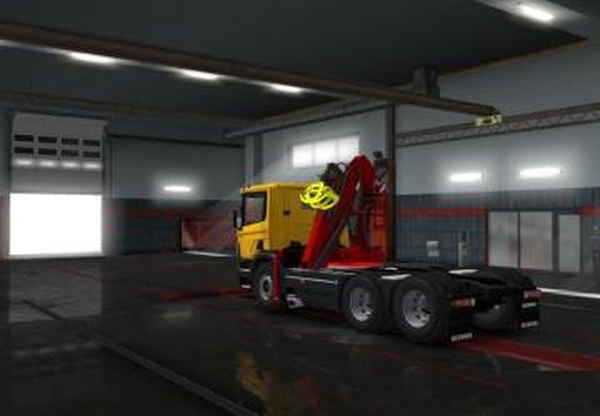 Scania P Logliftsверсия 1.0 для Euro Truck Simulator 2 (v1.32.x, - 1.34.x)