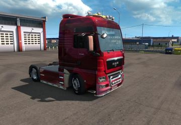 Скин «Блики» для MAN TGXверсия 1.0 для Euro Truck Simulator 2 (v1.33.x, 1.34.x)