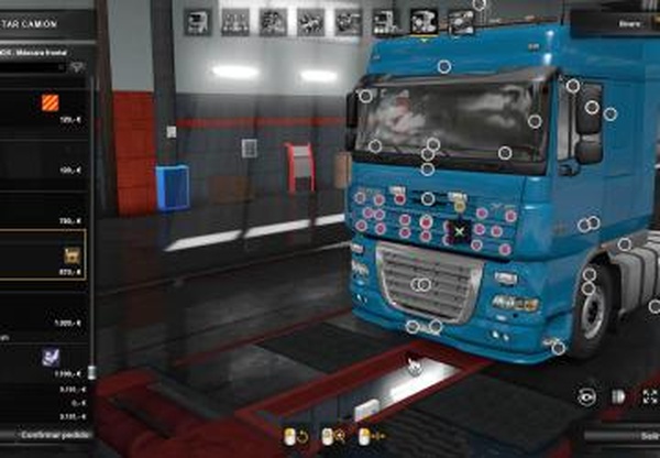 DAF Tuning Intakesверсия 1.0 для Euro Truck Simulator 2 (v1.31.x, - 1.34.x)