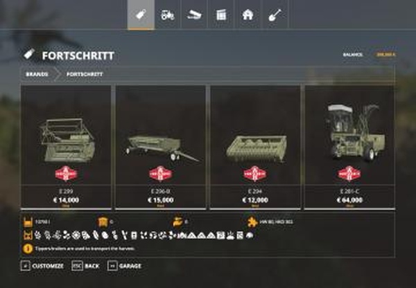 Fortschritt packверсия 1.0 для Farming Simulator 2019 (v1.5.1.0)