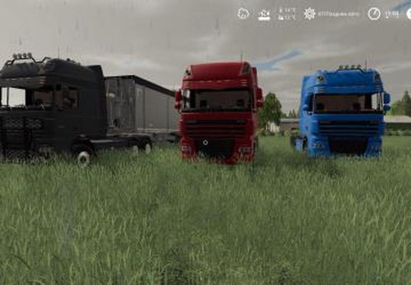 DAF XF105версия 1.0.0.2 для Farming Simulator 2019 (v1.5.1.0)