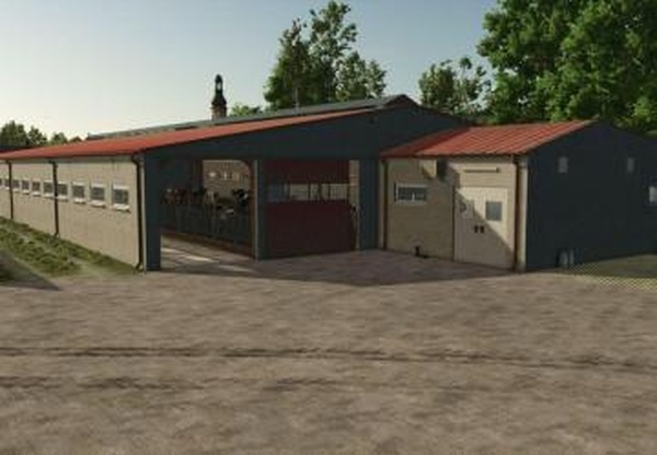 Modern Cow Barn And Garage Packверсия 1.0.0.0 для Farming Simulator 2025