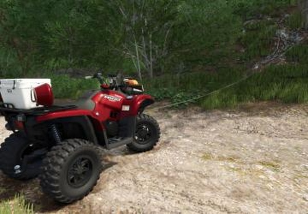 2009 Yamaha Grizzly 700 EPSверсия 1.0.0.0 для Farming Simulator 2025
