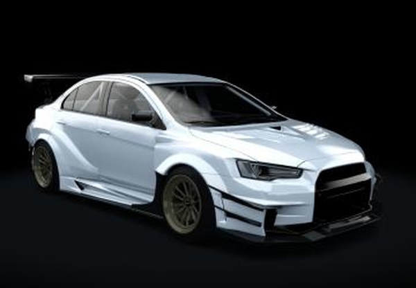 Mitsubishi Lancer Evolution X Varis | Redd Tunedv1.0 для Assetto Corsa
