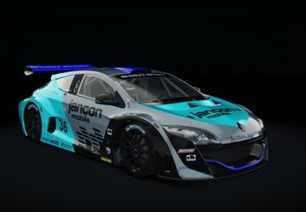 Renault Megane Trophy 16версия 1 для Assetto Corsa