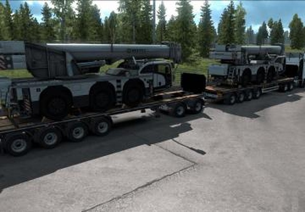Loads of Heavy Cargo for Trailersверсия 1.0 для Euro Truck Simulator 2 (v1.33.x, 1.34.x)