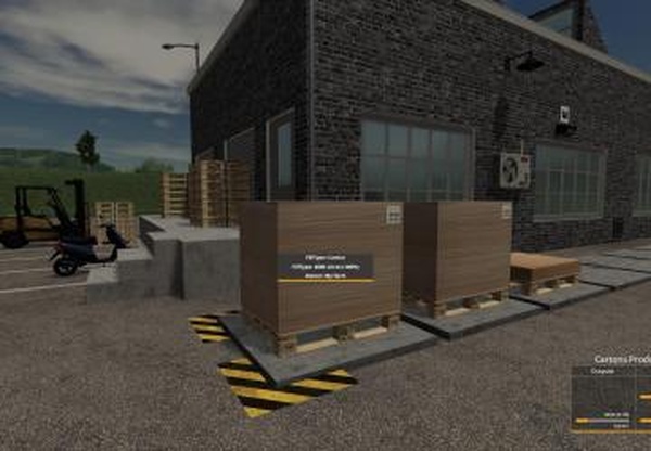 Carton Factoryверсия 1.0 для Farming Simulator 2019 (v1.5.1.0)