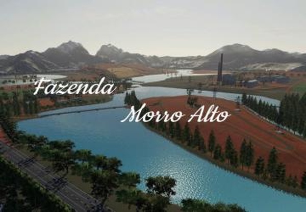 Карта «Fazenda Morro Alto»версия Beta для Farming Simulator 2019 (v1.5.x)