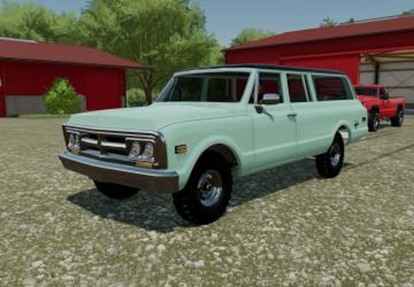 Chevrolet Suburban 1972версия 1.0.0.0 для Farming Simulator 2022