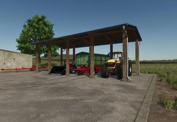 New Wooden Shedsверсия 1.0.0.0 для Farming Simulator 2025