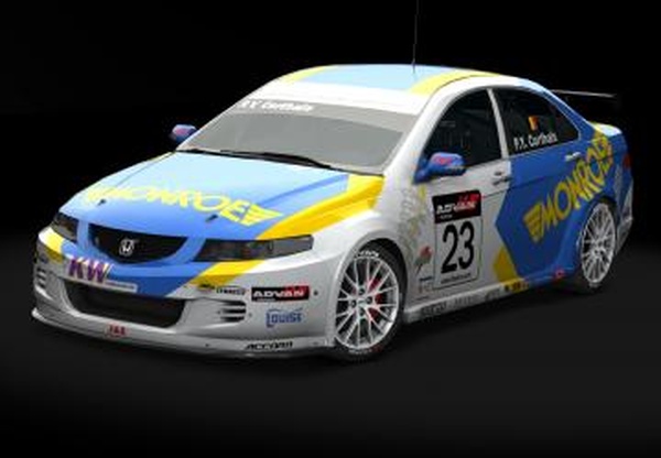Honda Accord WTCCверсия 2.1 для Assetto Corsa