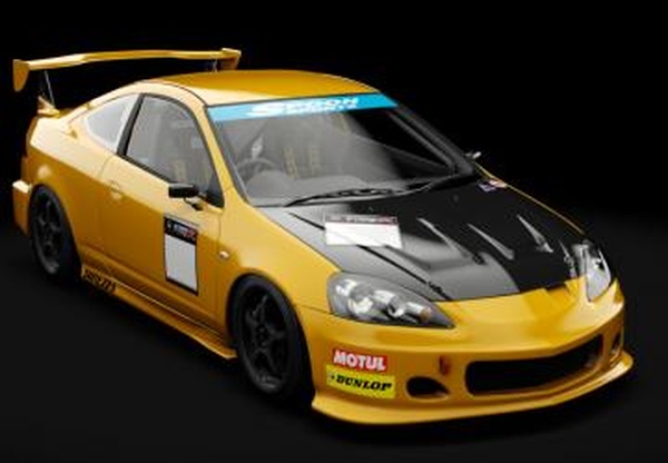 Honda Integra Type R Race 2004версия 1 для Assetto Corsa