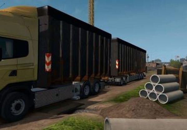 Ekeri Hooklift Comboверсия 1.0 для Euro Truck Simulator 2 (v1.32.x, - 1.34.x)