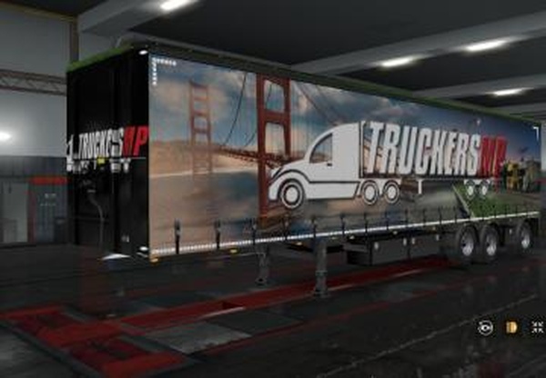 Скин «Truckers» для своего прицепаверсия 1.0 для Euro Truck Simulator 2 (v1.32.x, - 1.34.x)