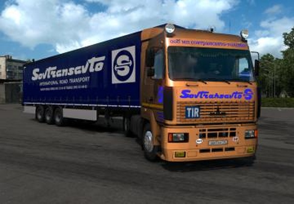 Комбо скин пак для МАЗ 5340/5440/6430 A8v2.0 для Euro Truck Simulator 2 (v1.32.x, - 1.34.x)