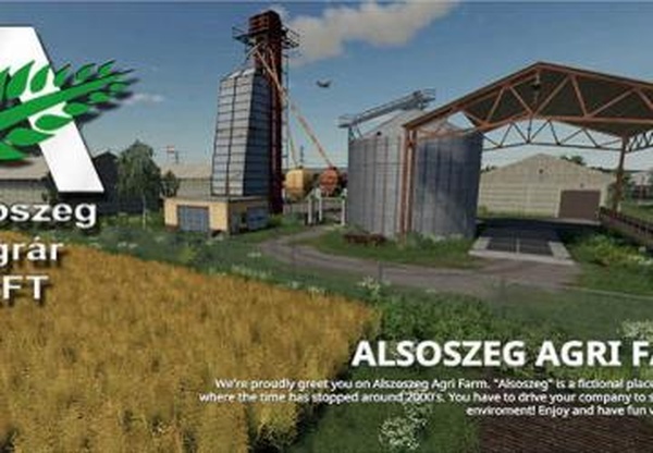 Карта «Alsoszeg Agri Farm»версия 1.1.0.0 для Farming Simulator 2019 (v1.5.x)