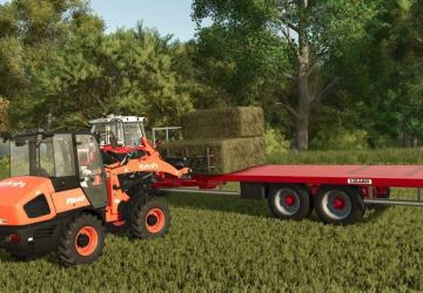 Lizard 24ft Bale Trailerверсия 1.0.0.0 для Farming Simulator 2025
