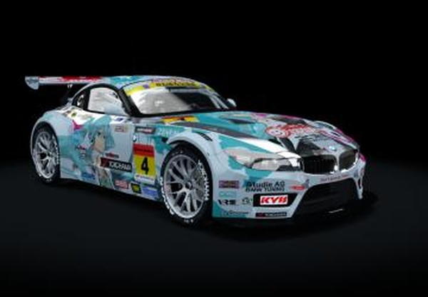 BMW Z4 GT300 2010версия 3.0 для Assetto Corsa