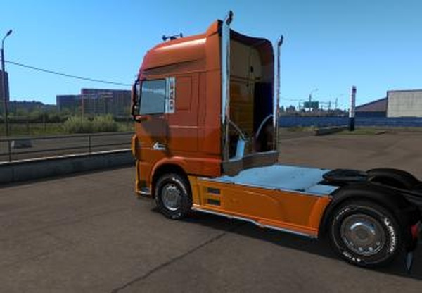 Скин «Doom» для Daf Euro 6версия 1.0 для Euro Truck Simulator 2 (v1.33.x, 1.34.x)
