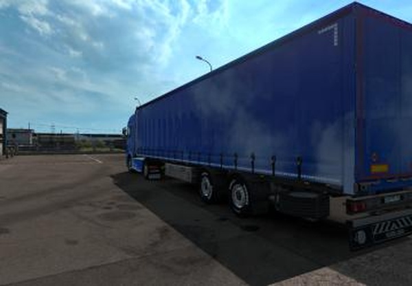 Скин «Небо» на все прицепы кроме Платформ и Kronev1.0 для Euro Truck Simulator 2 (v1.33.x, 1.34.x)